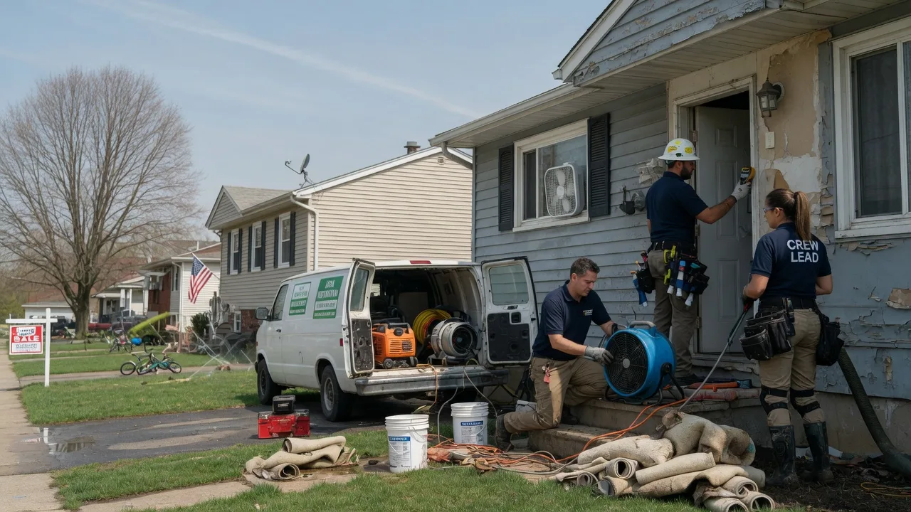 Flood Cleanup in Tipp City, OH near me